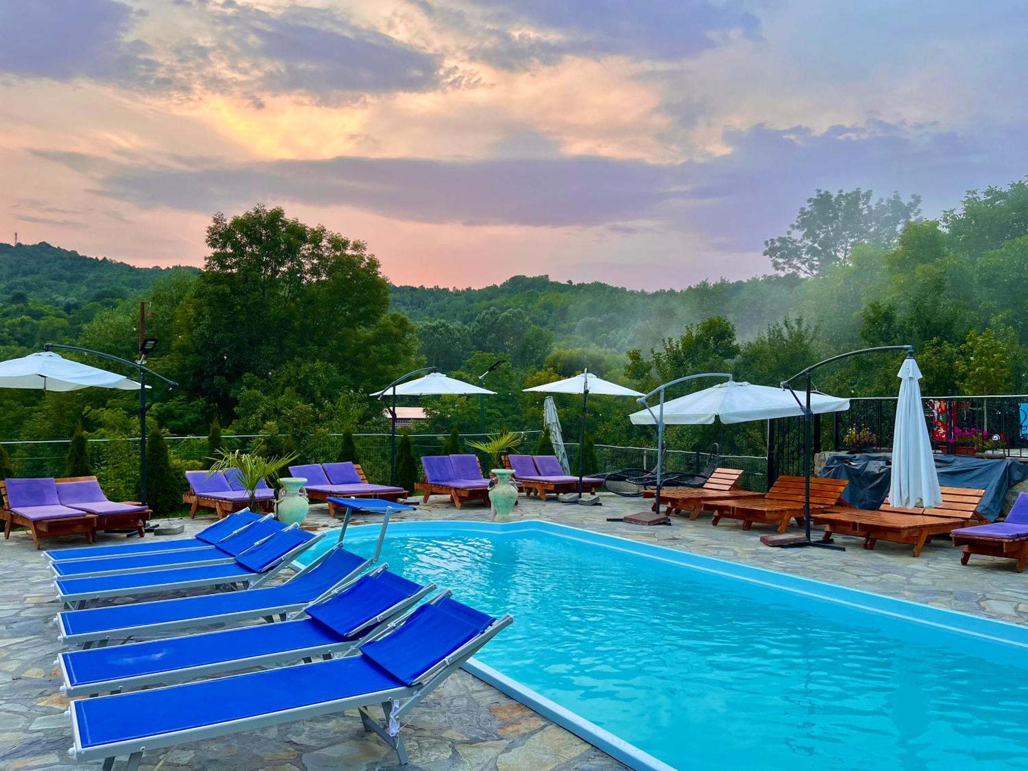 Pensiunea Portas Resort Slănic Exterior foto